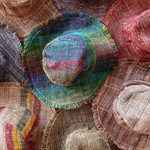Eco-friendly Hemp Summer Beach Sun Hats